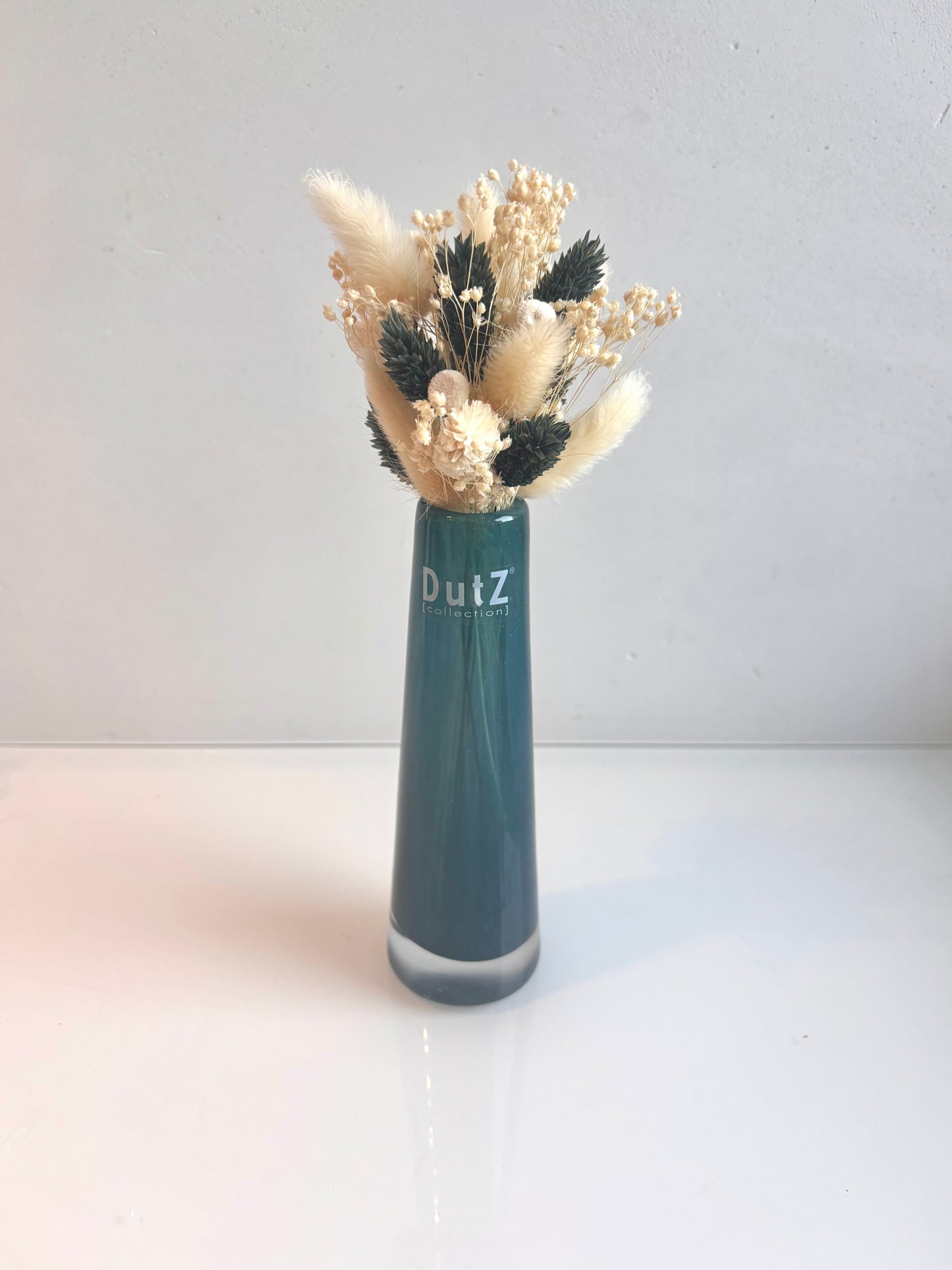 OK - Vaas dutz collection
Kleuren: donkergroen en wit
H 23cm
€21,00
Voorraad: 1