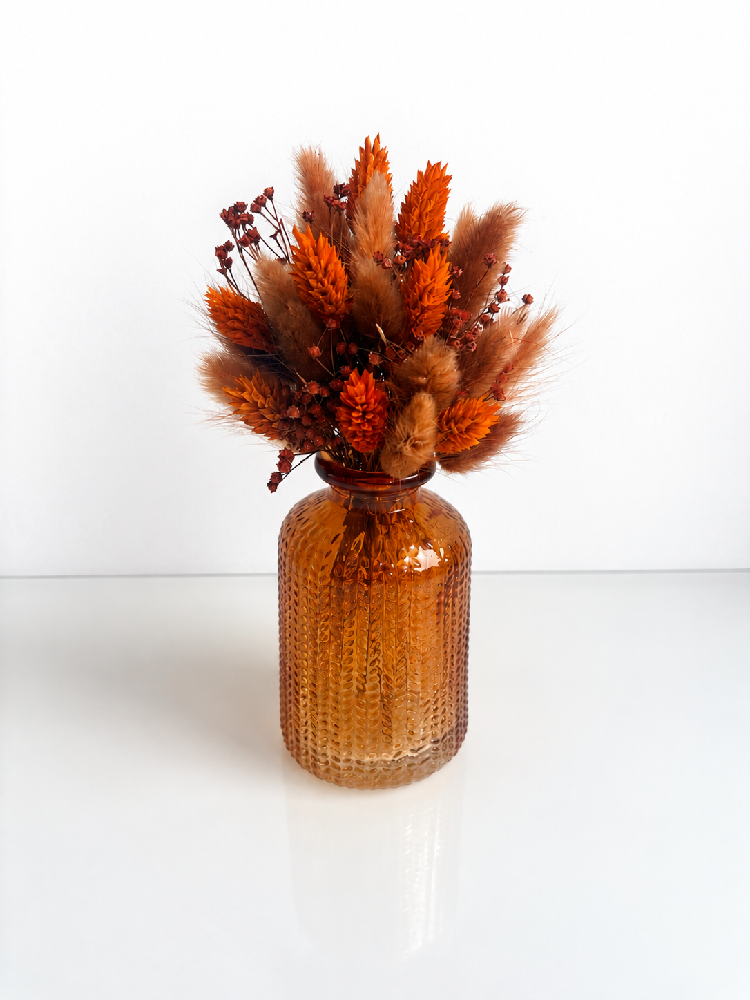 H 18cm
€18,50
bruine, oranje, terracotta droogbloemen
1 stuk