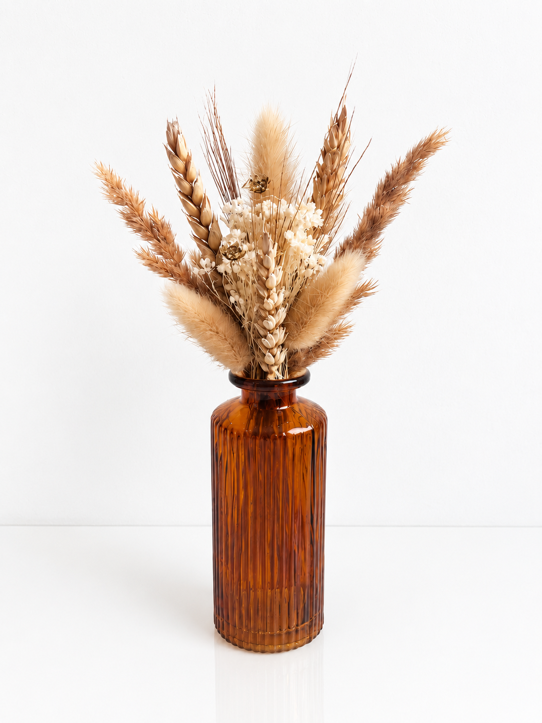 H 24cm
€19,50
bruine, beige droogbloemen
1 stuk